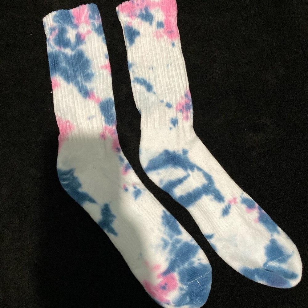 Tie dye socks